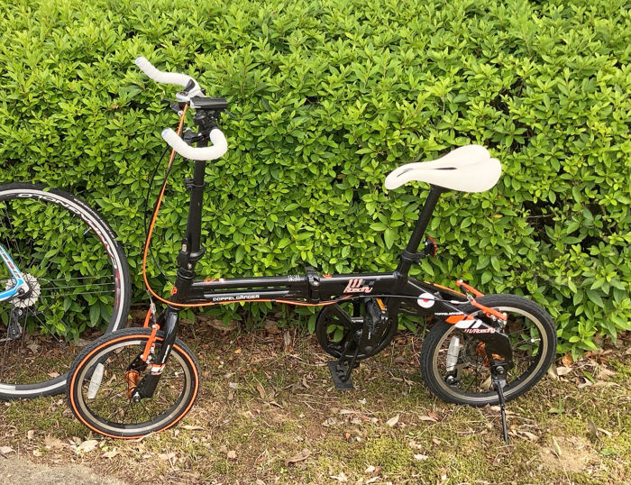 ドッペルギャンガーの折り畳み自転車